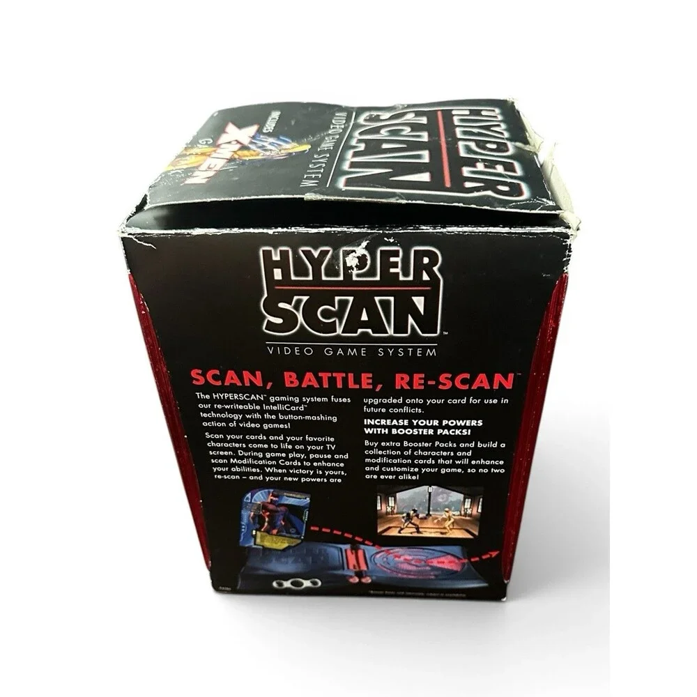 Mattel Hyperscan Black Console Brand New Complete (Rough Box) Plus Controller